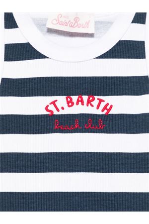 top in cotone blu SAINT BARTH KIDS | BLUE00201600H